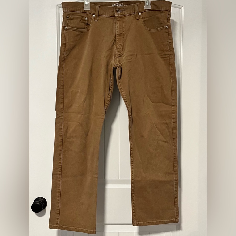 Signature by Levi Strauss & Co. Men’s Slim Straight Fit Jeans 38 x 32